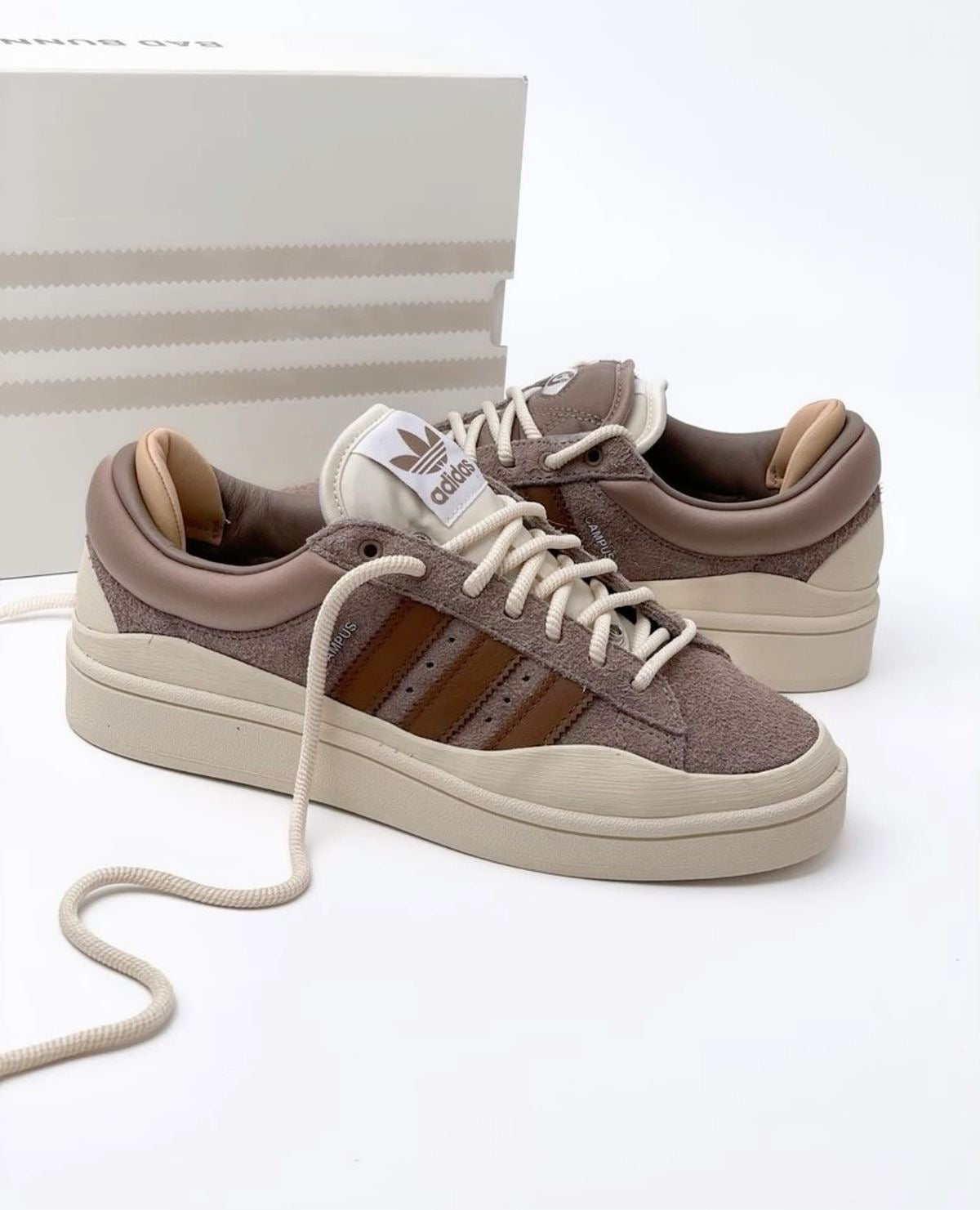 Adidas Campus Bad Bunny ‘Chalky brown’ Sneakers