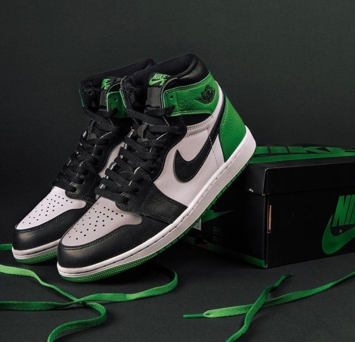 Nike Air Jordan 1 retro high ‘Lucky green’