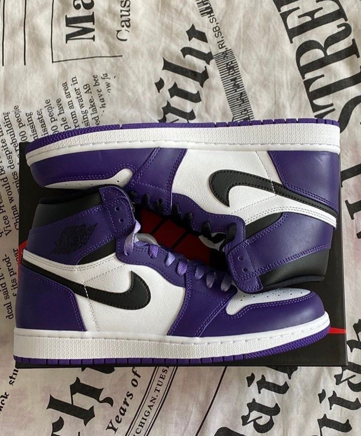 Nike Air Jordan 1 High OG ‘Court purple 2.0’