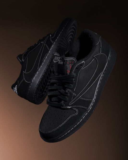 Air Jordan 1 Low OG x Travis Scott x "Black Phantom" sneakers