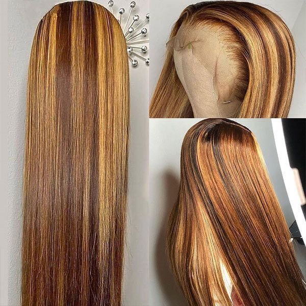 14A (13x4) Piano Straight Wig