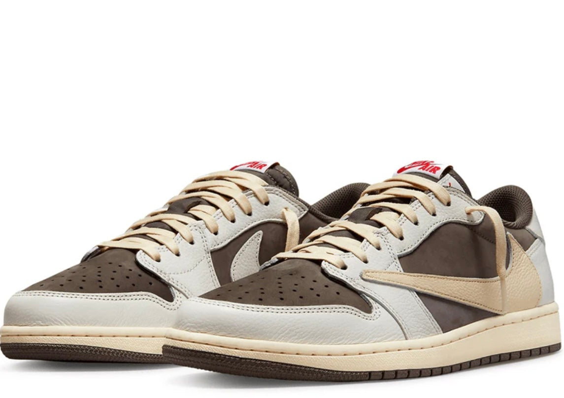 Jordan 1 Low OG x Travis Scott Air "Reverse Mocha" sneakers