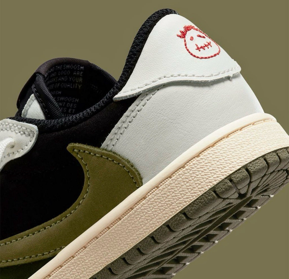 Nike Air Jordan 1 x Travis Scott x Low OG "Olive" sneakers