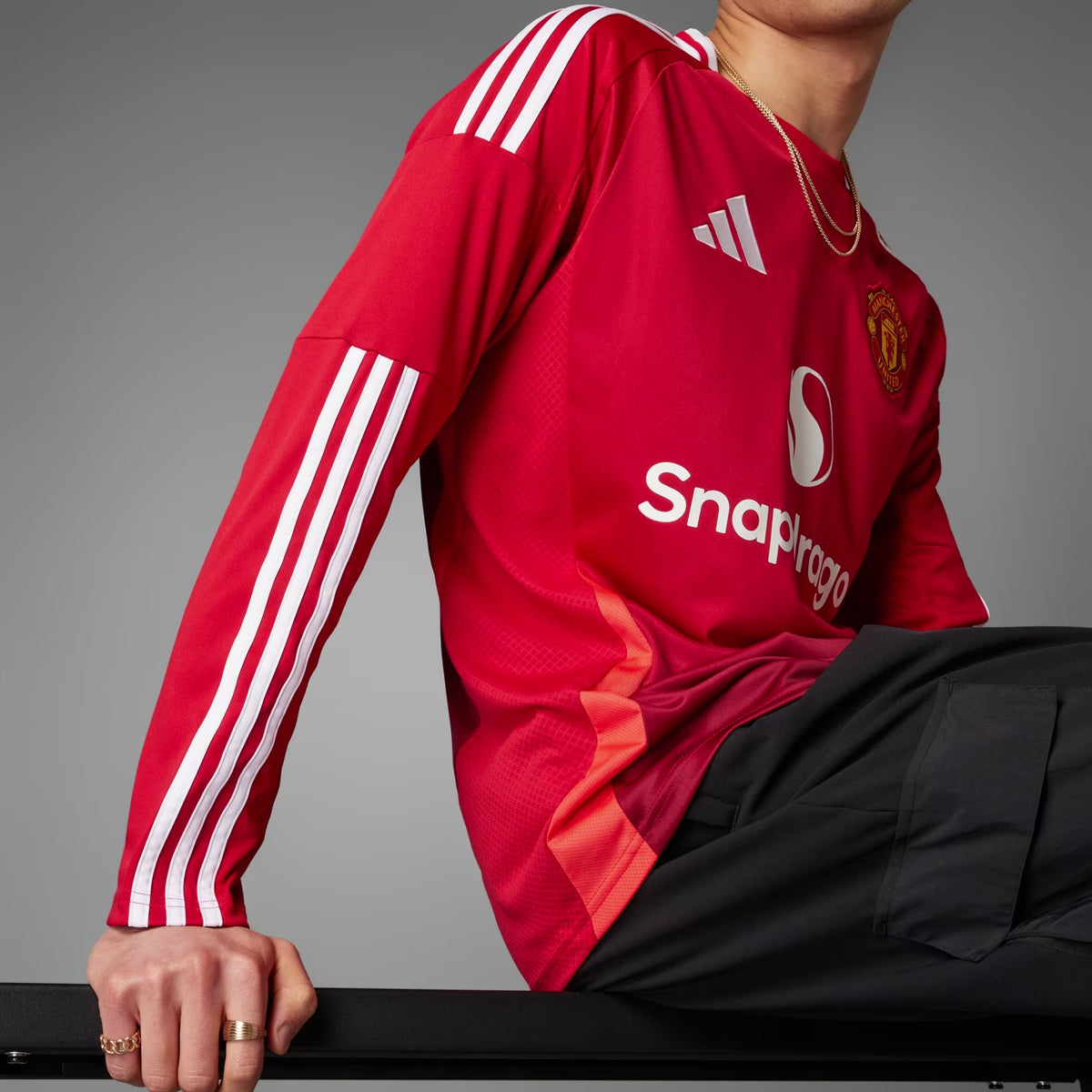 MANCHESTER UNITED 24/25 LONG SLEEVE HOME JERSEY