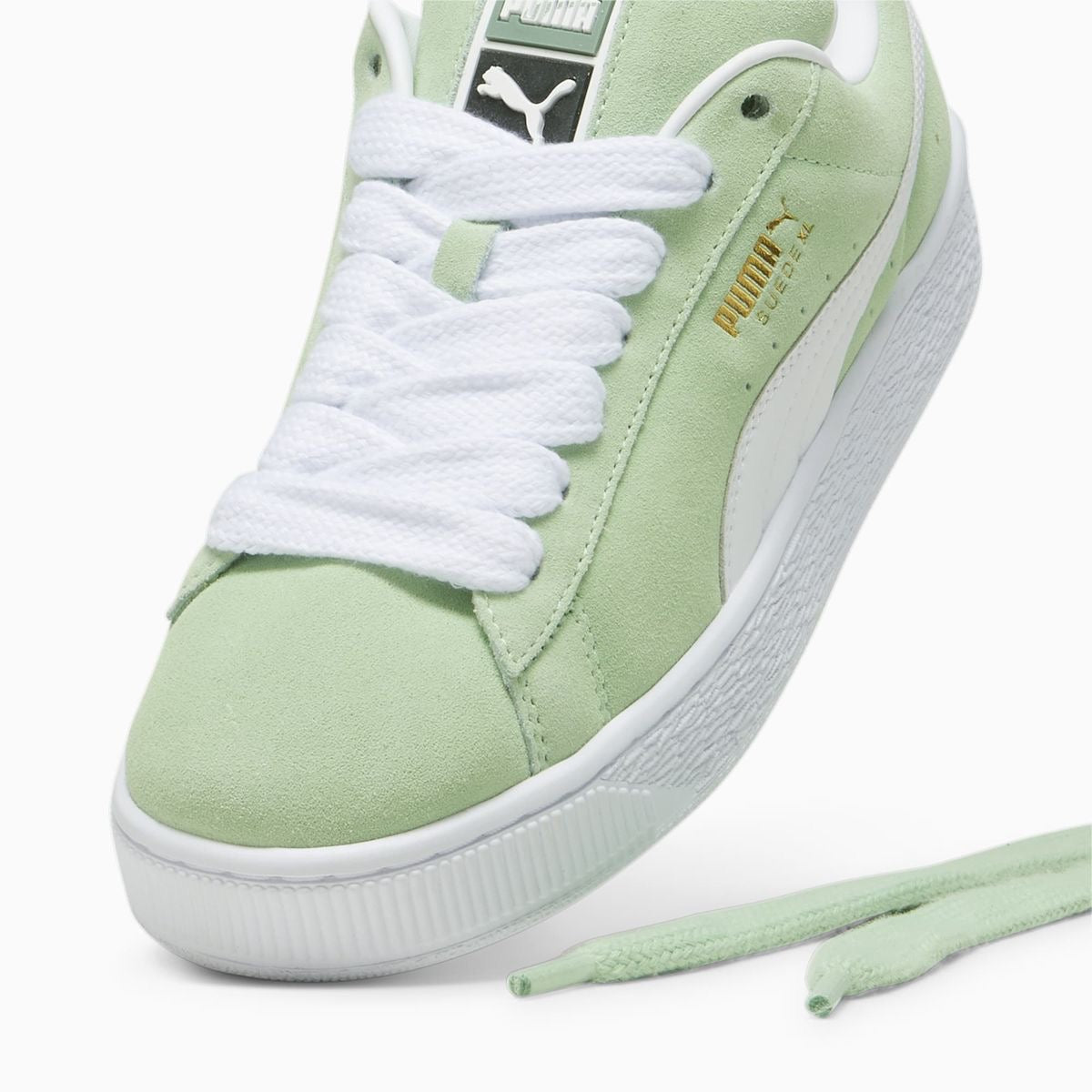 Puma suede ‘Lime’