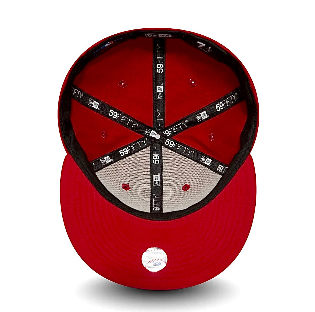 New York Yankees 59FIFTY MLB Basic
Scarlet/White Cap
