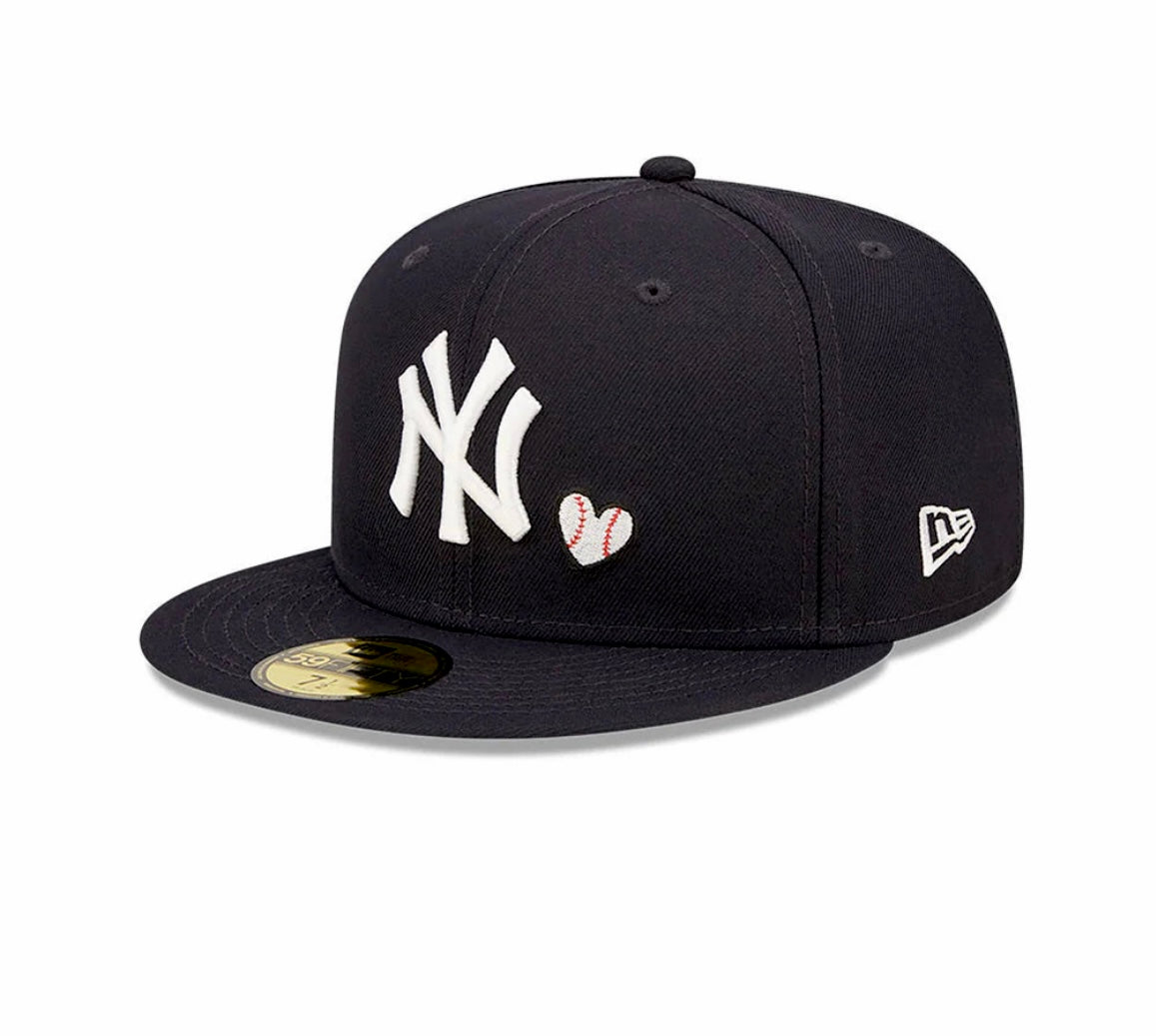 New York 59FIFTY League New Era Essential Black Cap