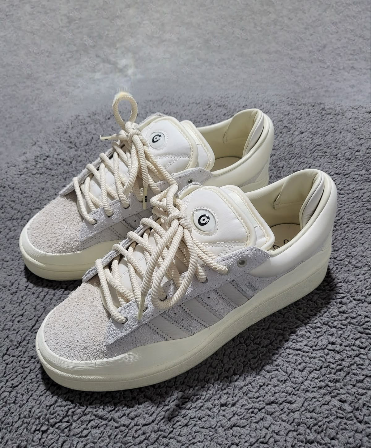 Adidas Campus Bad Bunny ‘Cream’ Sneakers